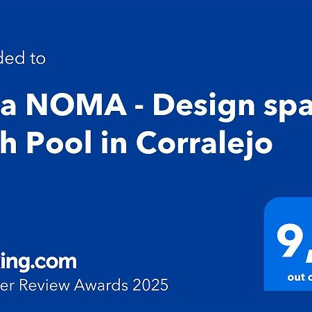 Villa Noma - Design Space With Pool In Corralejo Ngoại thất bức ảnh